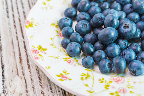 Blueberry dish