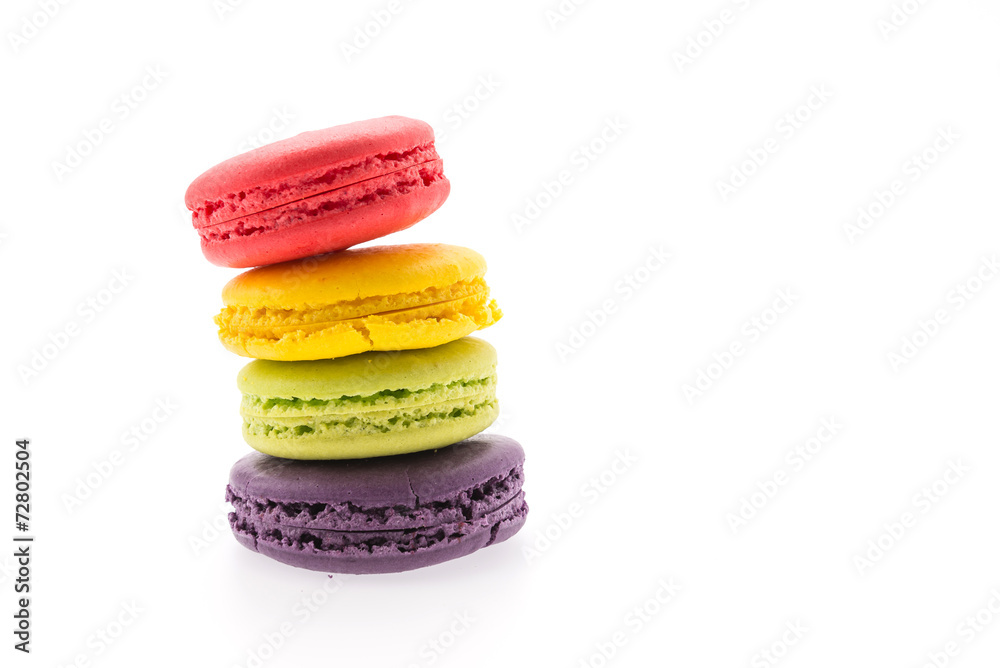 Macaron isolated on white Macaron isolated on white