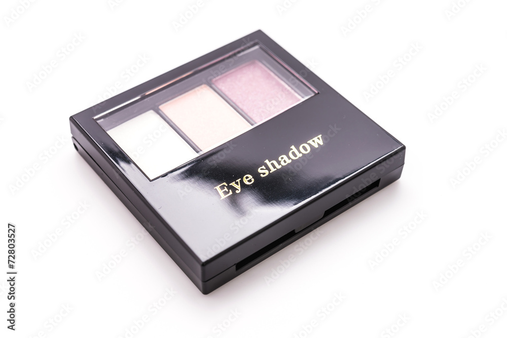Eye shadow cosmetic isolated on white background Eye shadow cosmetic isolated on white background