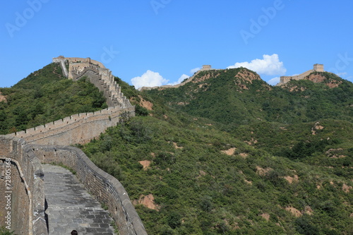 Die Große Mauer in China bei Jinshanling photo