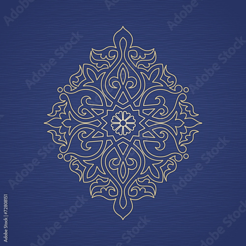 Vector pattern in Eastern style.