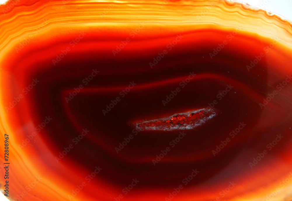 red agate geode geological crystals
