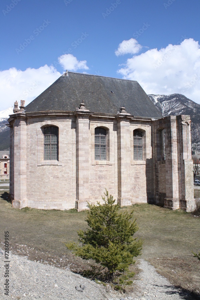 Saint Louis church, Fortress of Mont-Dauphin (Briancon, France)