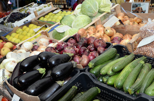 Obst in einem Markt