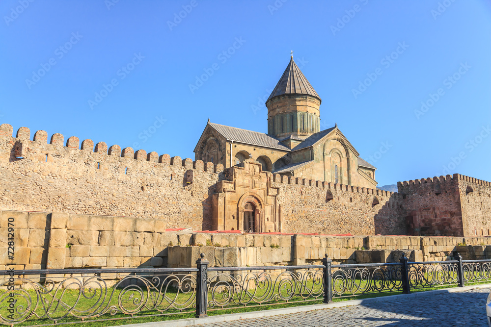 Fototapeta premium Cathedral in Mtskheta