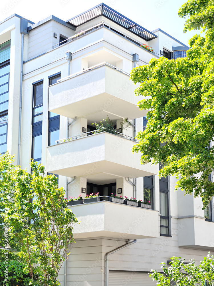 Fototapeta premium Wohnhaus