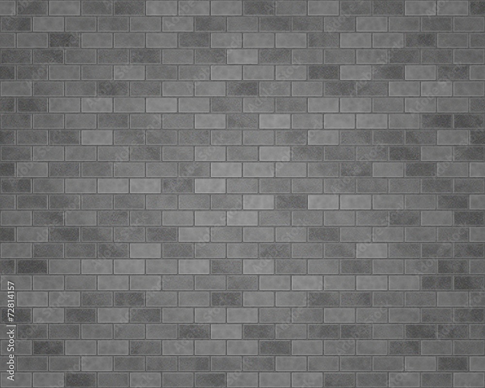 Gray brick wall Gray brick wall