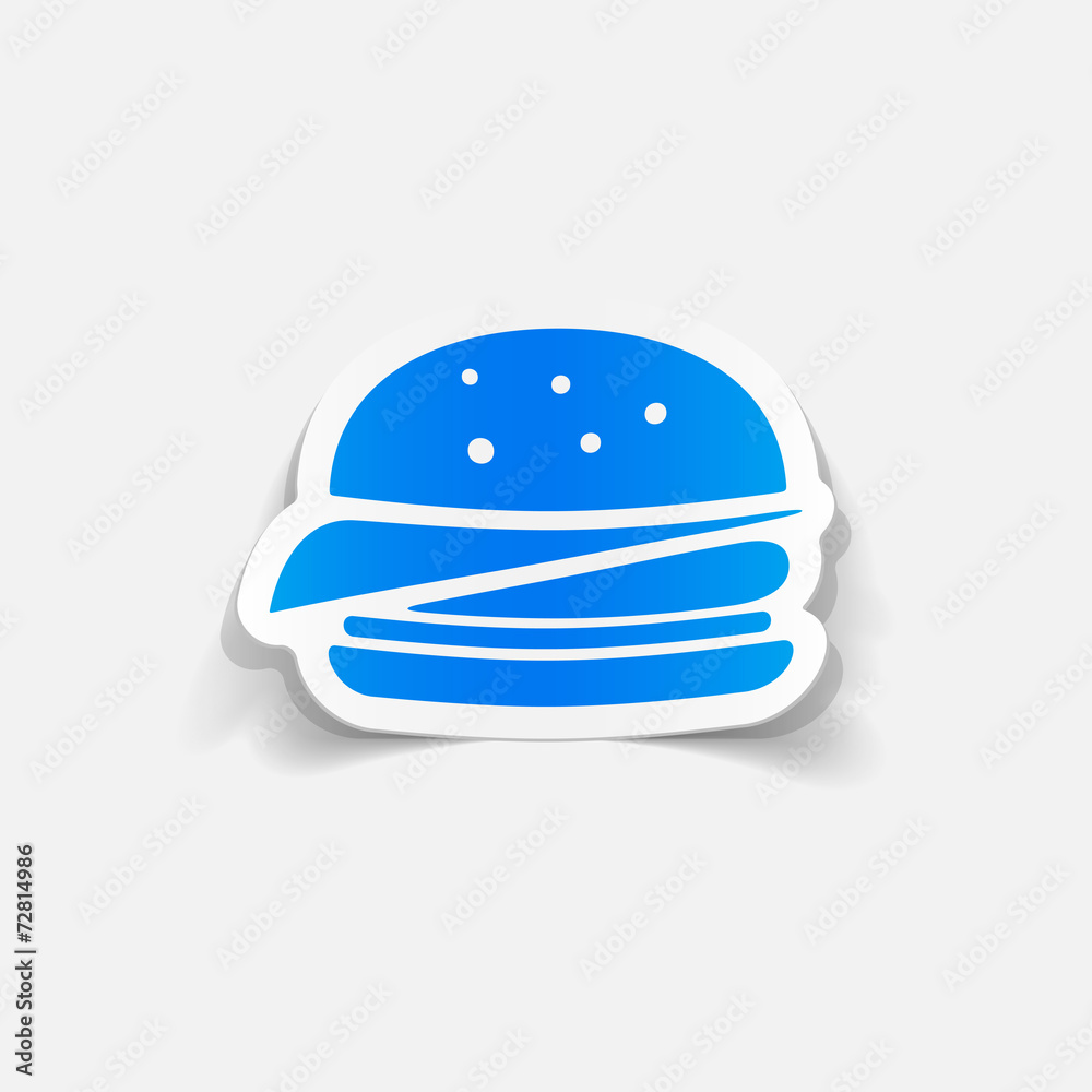 realistic design element: sandwich realistic design element: sandwich