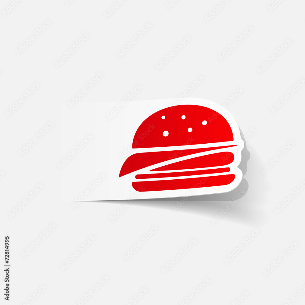 realistic design element: sandwich realistic design element: sandwich
