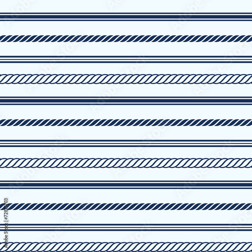 Seamless pattern with nautical elements