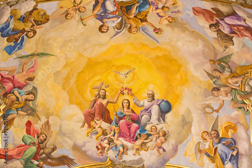 Seville - Coronation of Virgin Mary in Basilica de la Macarena