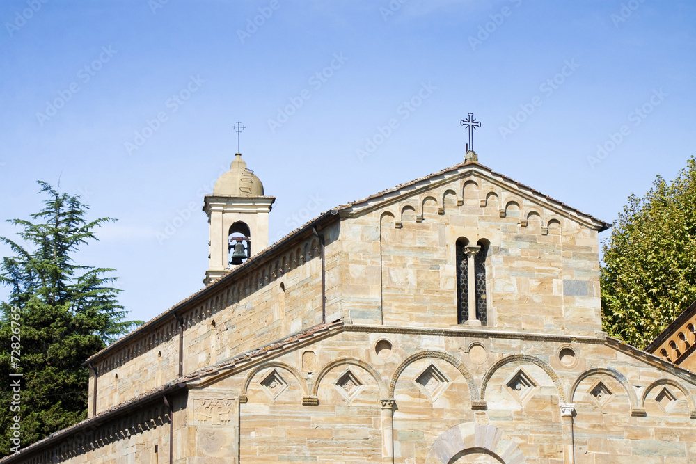 Medieval church (Italy - Tuscany)