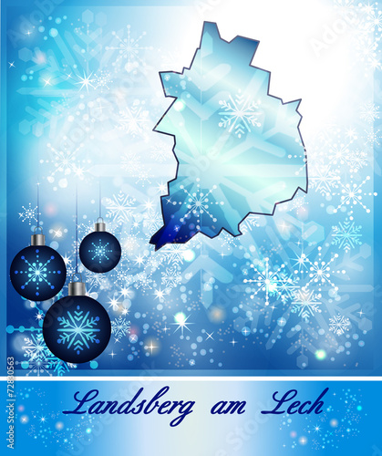 Karte von Landsberg