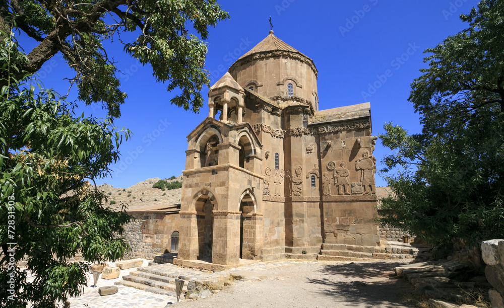 Armenian Cathedral of The Holy Cross on Ahdamar Island Armenian Cathedral of The Holy Cross on Ahdamar Island