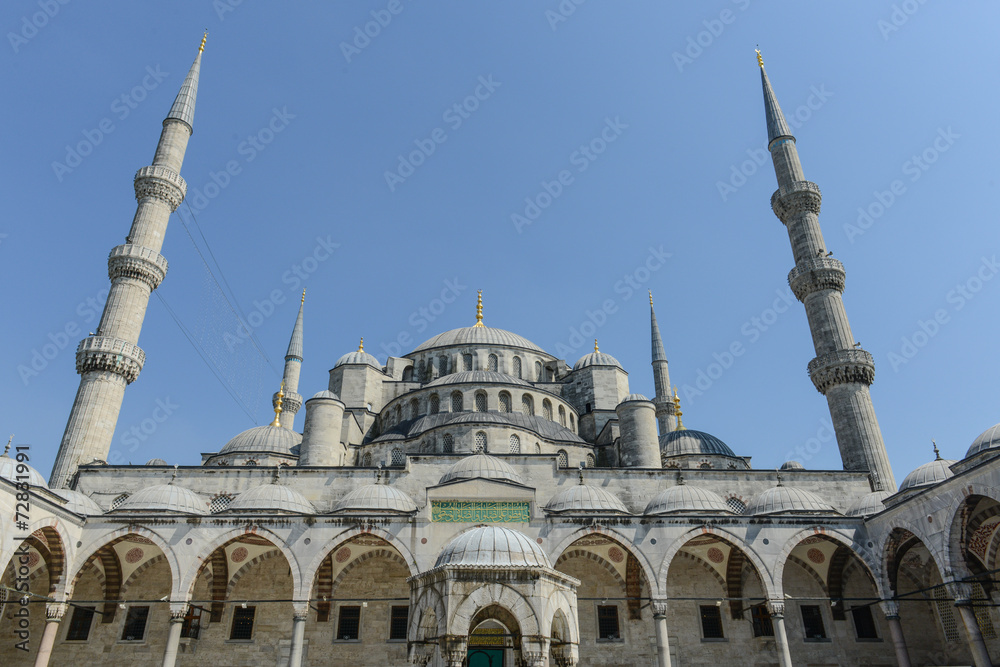 Blue Mosque in Istanbul Turkey