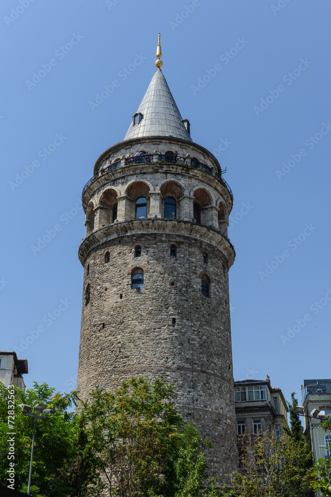 Galata Tower in Instabul Turkey