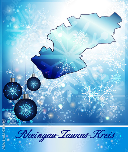 Karte von Rheingau-Taunus-Kreis