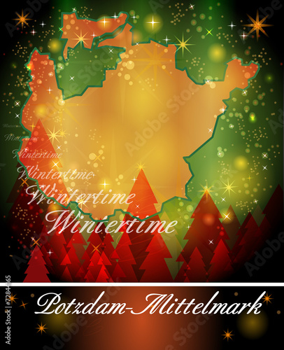 Karte von Potsdam-Mittelmark