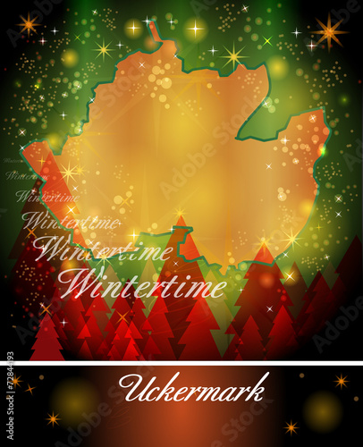 Karte von Uckermark