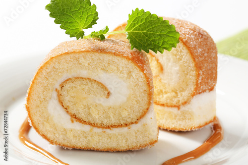 Slices of Swiss roll photo