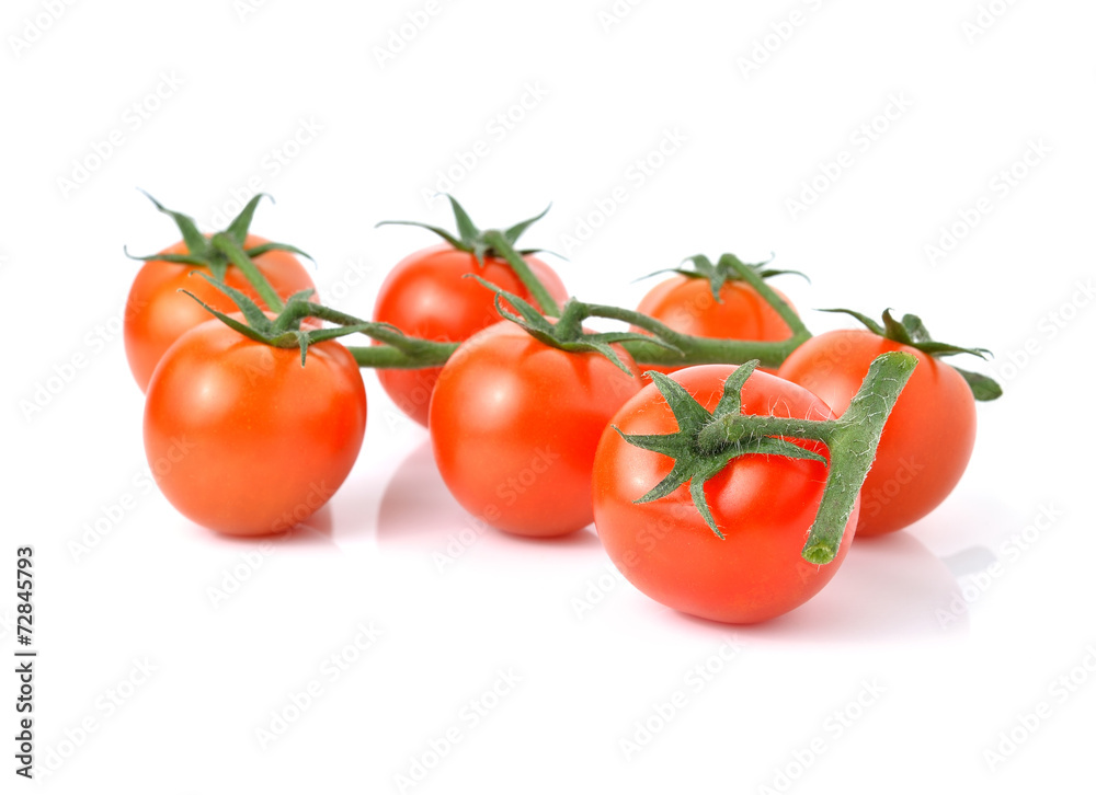 Tomato isolated on white background