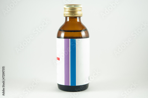 Medicine bottle syrup