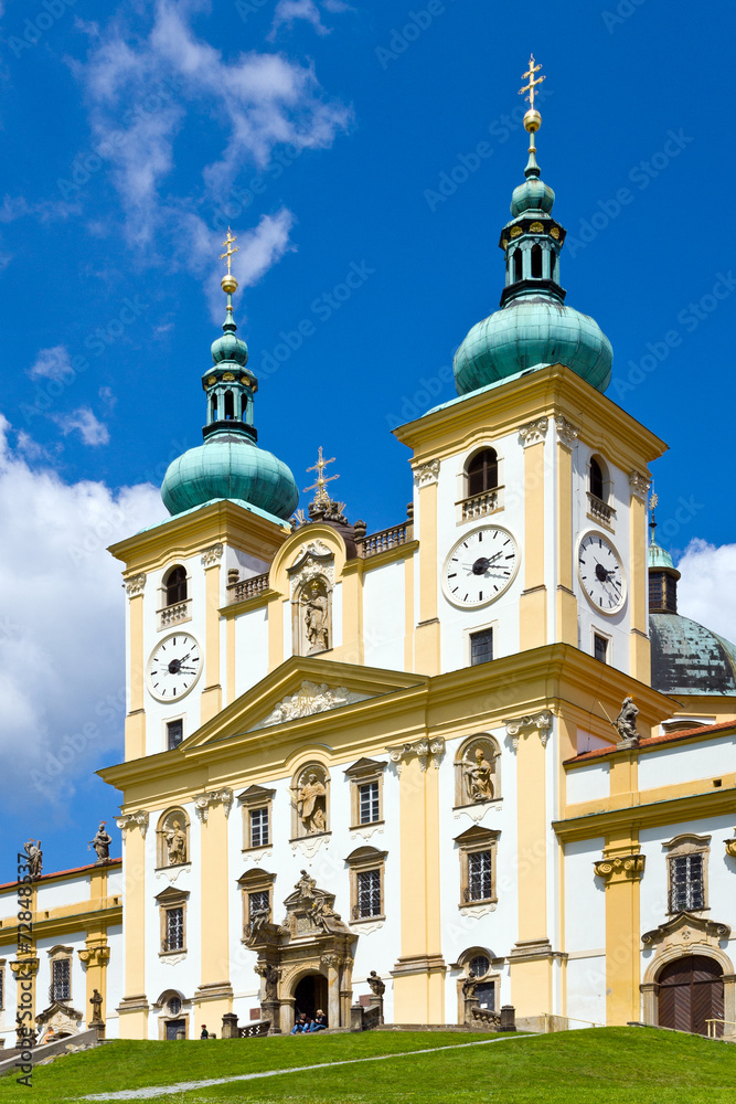 basilica minor Svaty Kopecek near Olomouc, Czech republic