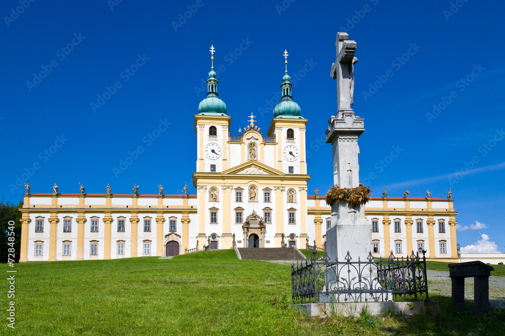basilica minor Svaty Kopecek near Olomouc, Czech republic