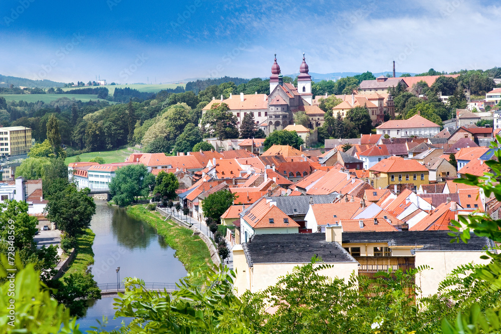 Basilica and Jewish town (UNESCO), Trebic, Czech republic