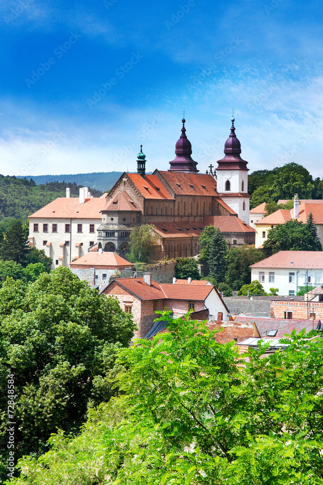 Basilica and Jewish town (UNESCO), Trebic, Czech republic