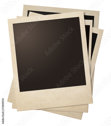 polaroid retro photo frames...