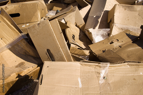 Packaging packs thrown up to landfill