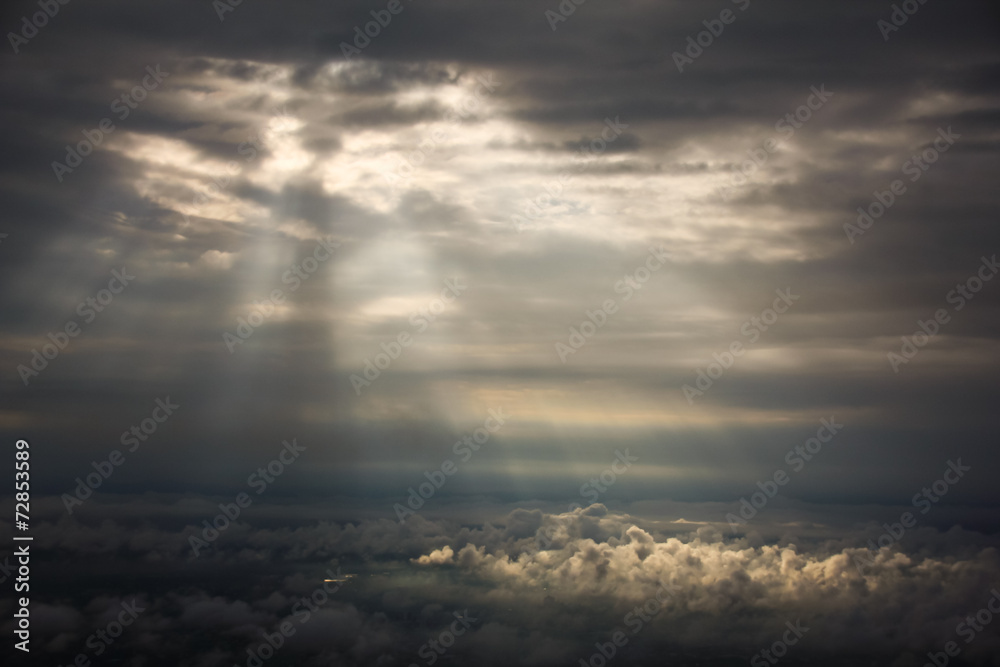 Ray of sunlight
