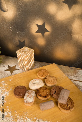 Spanish Christmas sweets photo