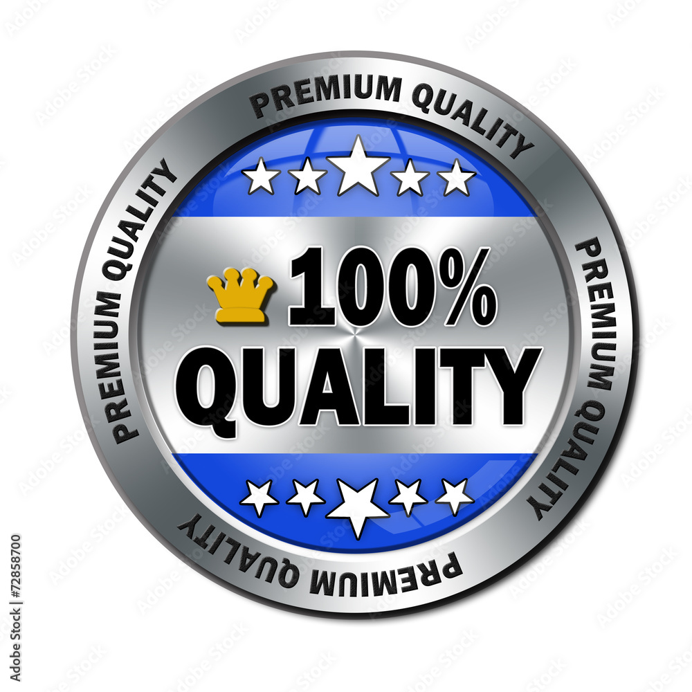 100% quality icon
