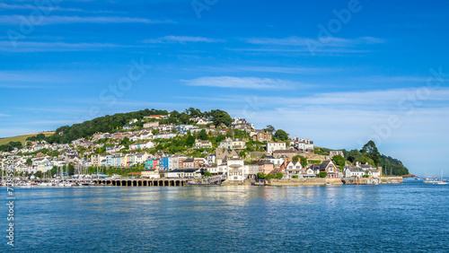 Kingswear on the Dart Estuary Viewed from Dartmouth