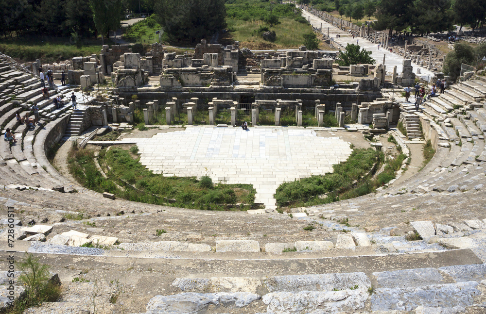 Ancient Theatre in Ephesus