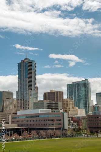 Obraz na płótnie Downtown Denver, Colorado w salonie