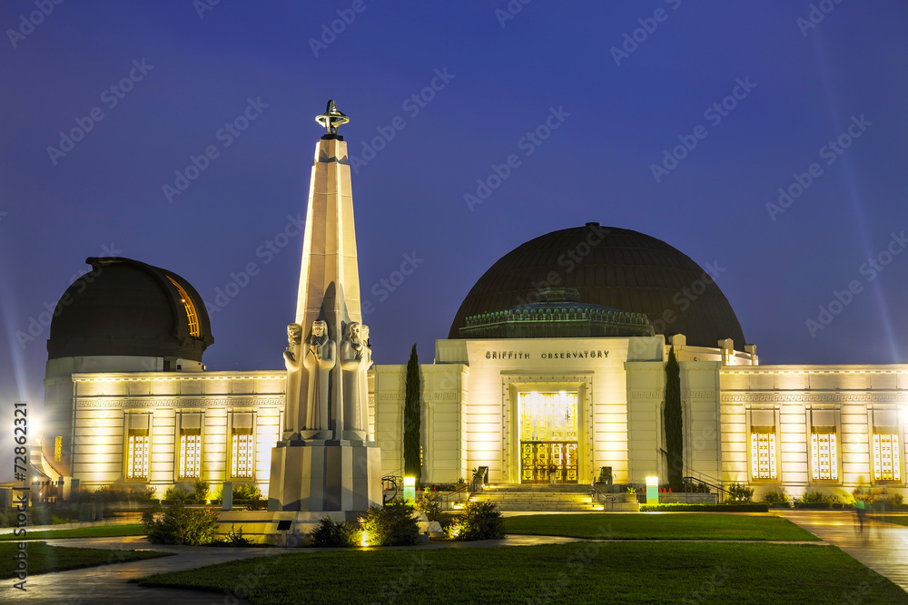 Griffith observatory in Los Angeles