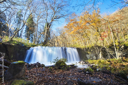 Autumn Colors of Oirase River photo