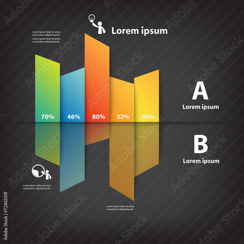Colorful vector design photo