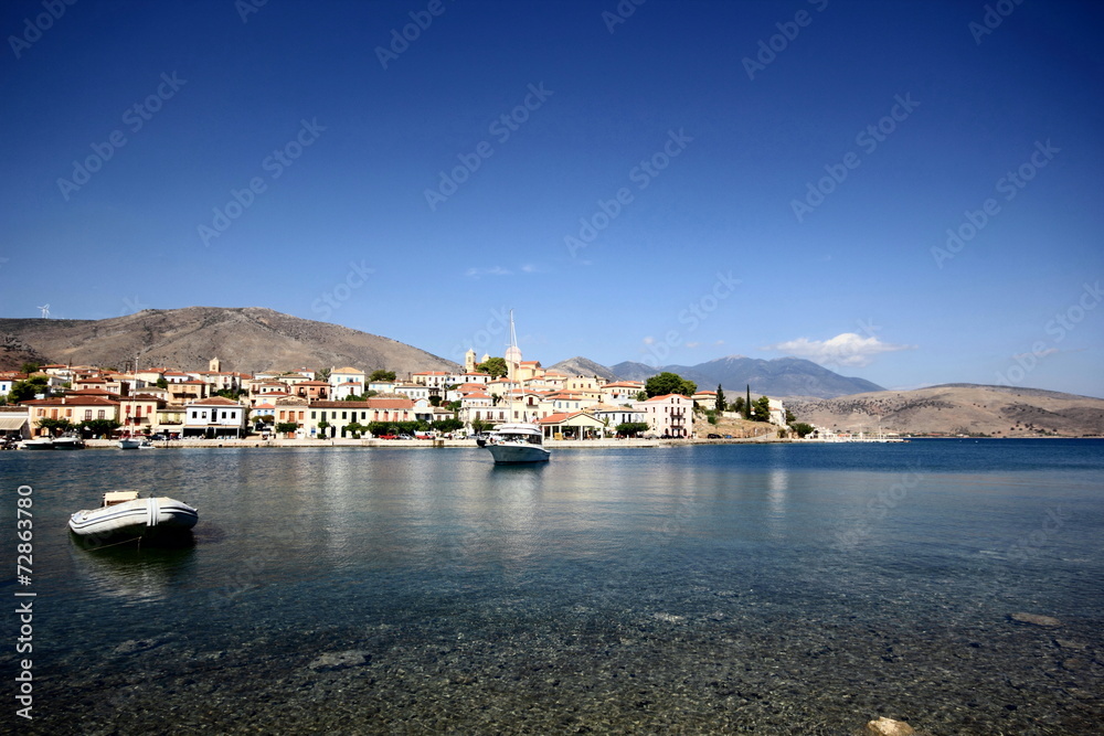 Galaxidi Harbour in greece