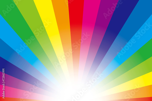 #Background #wallpaper #Vector #Illustration #design #free #free_size #charge_free #colorful #color rainbow,show business,entertainment,party,image 背景素材壁紙(星屑と虹色の放射)