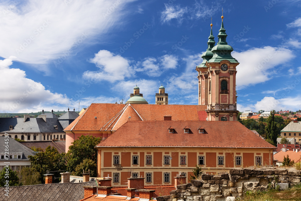 Fototapeta premium Church in Eger, Hungary.