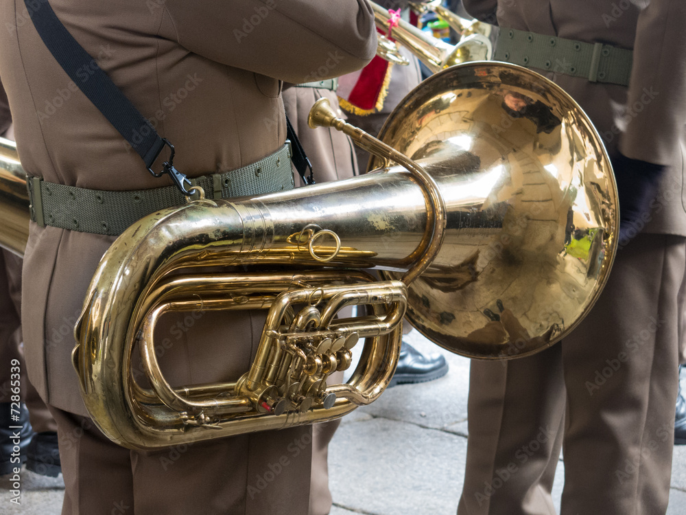 Obraz premium Banda bersaglieri