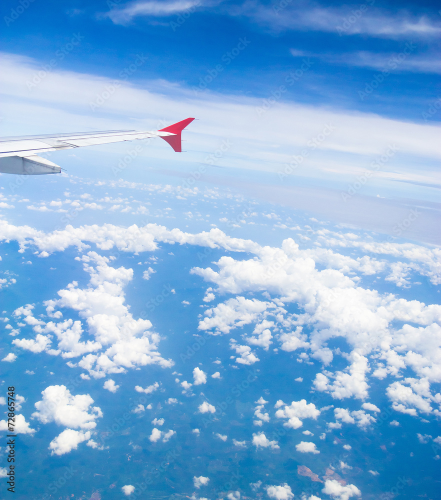 Skies above and below Wing over Lands Skies above and below Wing over Lands