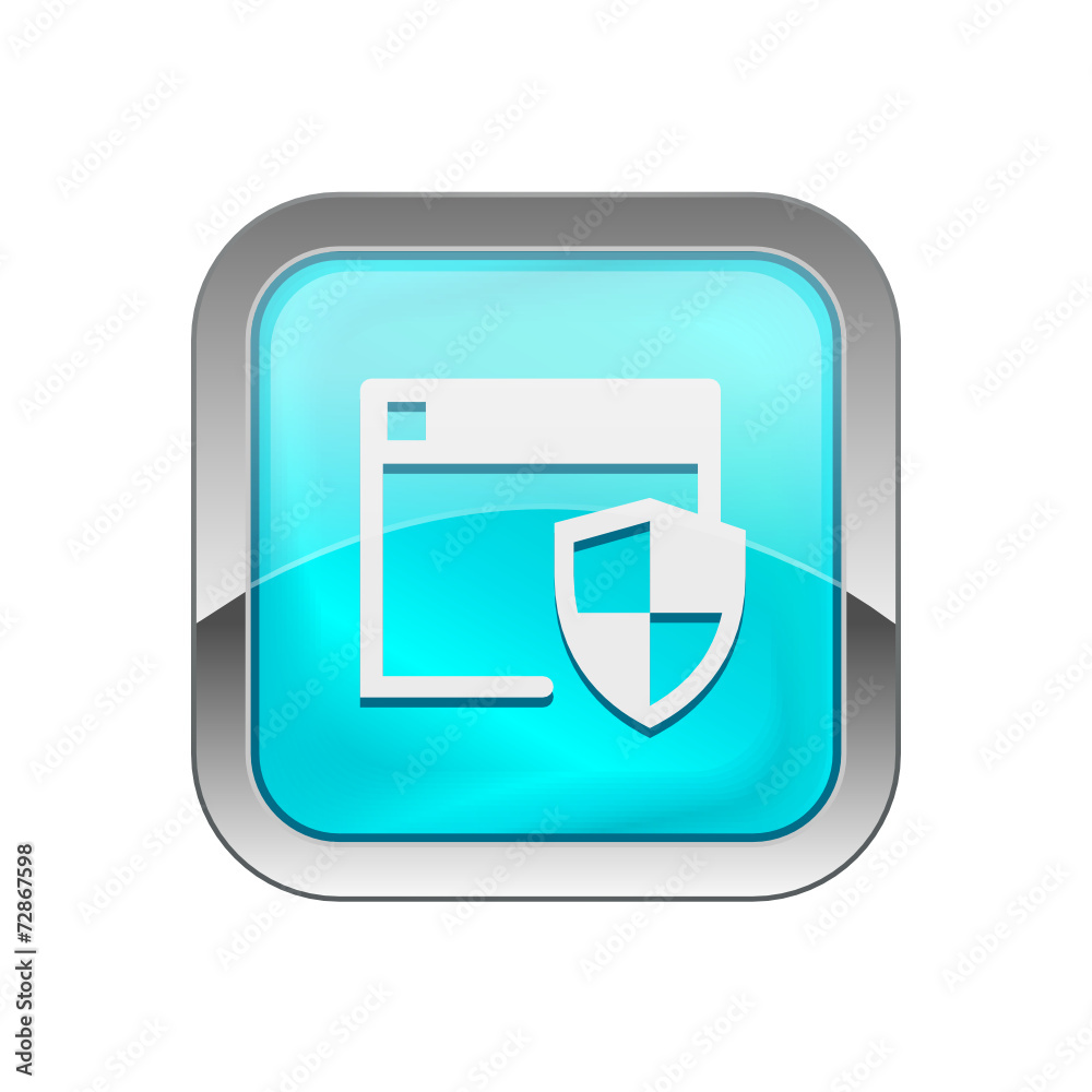 Glossy Vector Icon Glossy Vector Icon