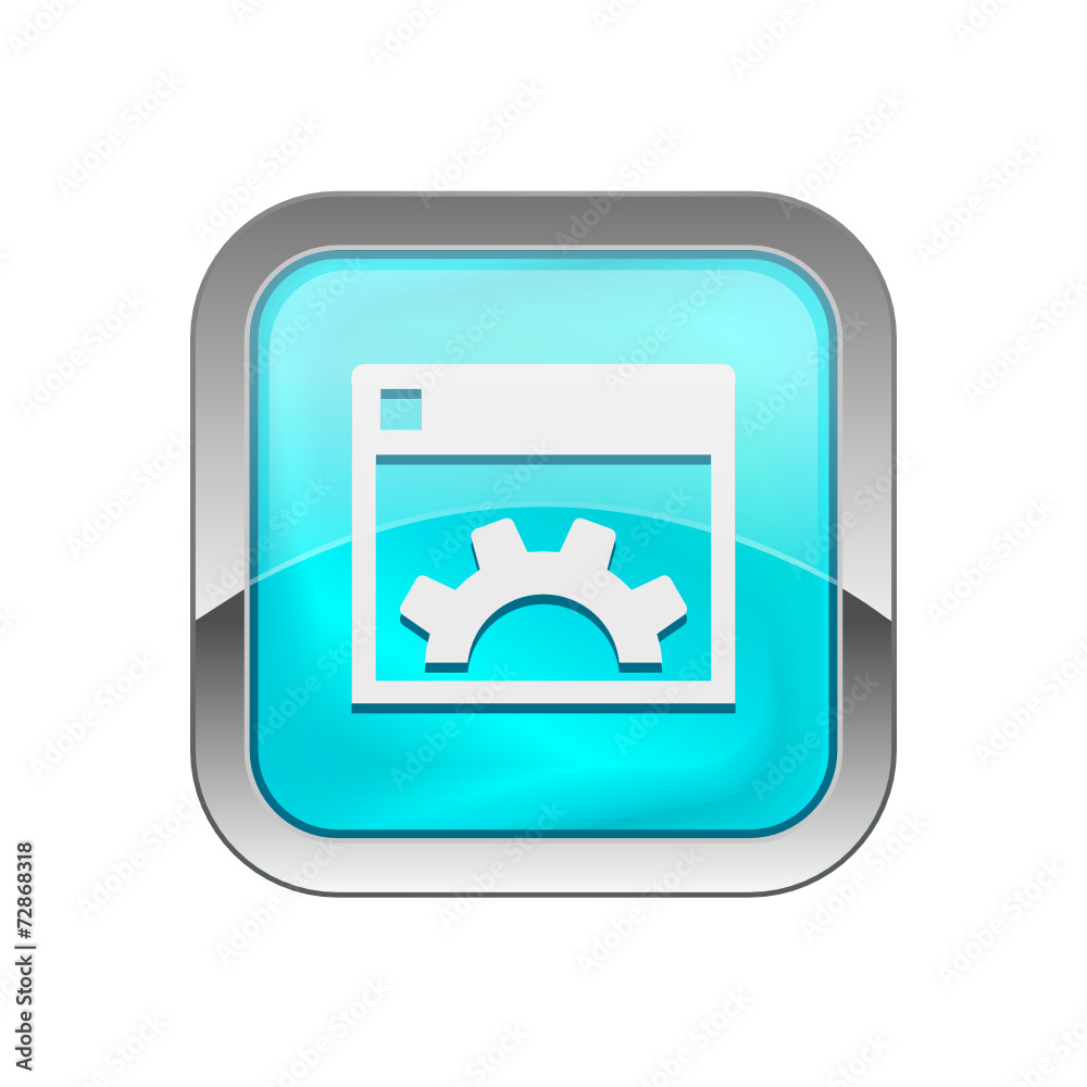 Glossy Vector Icon Glossy Vector Icon