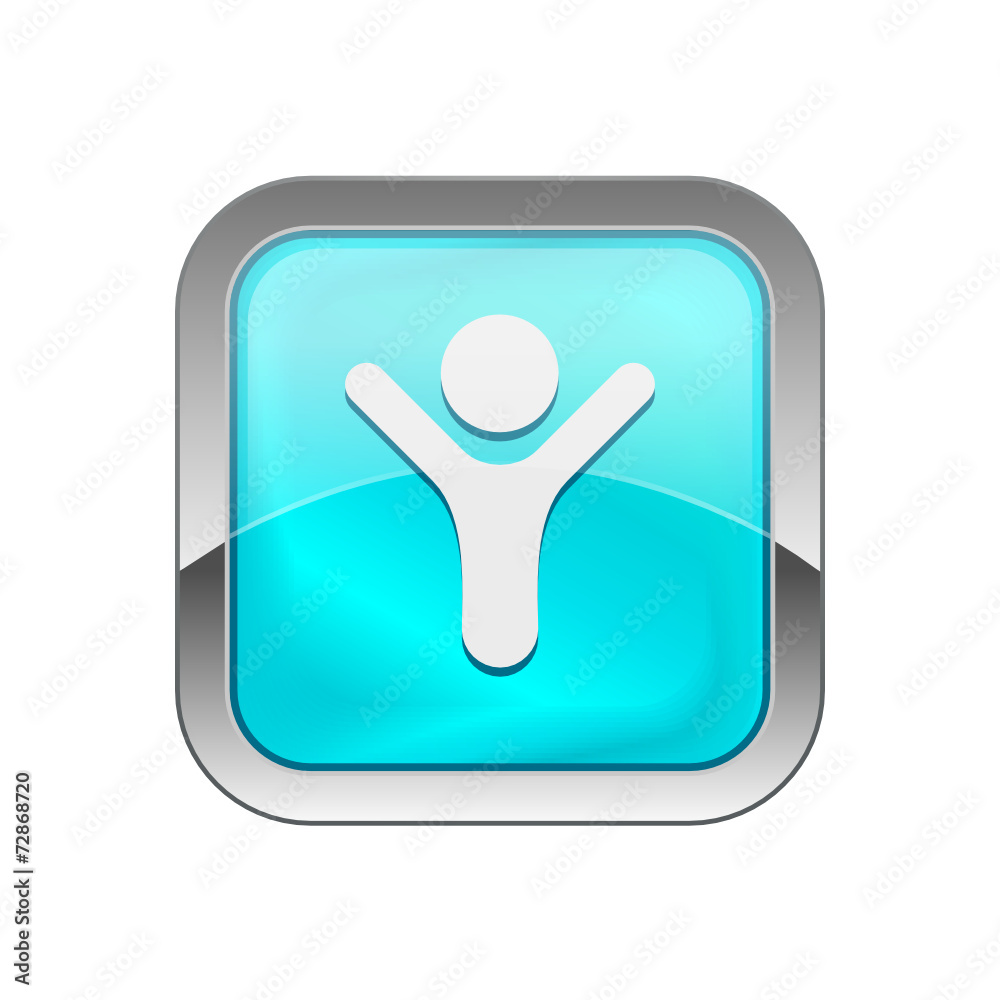 Glossy Vector Icon Glossy Vector Icon
