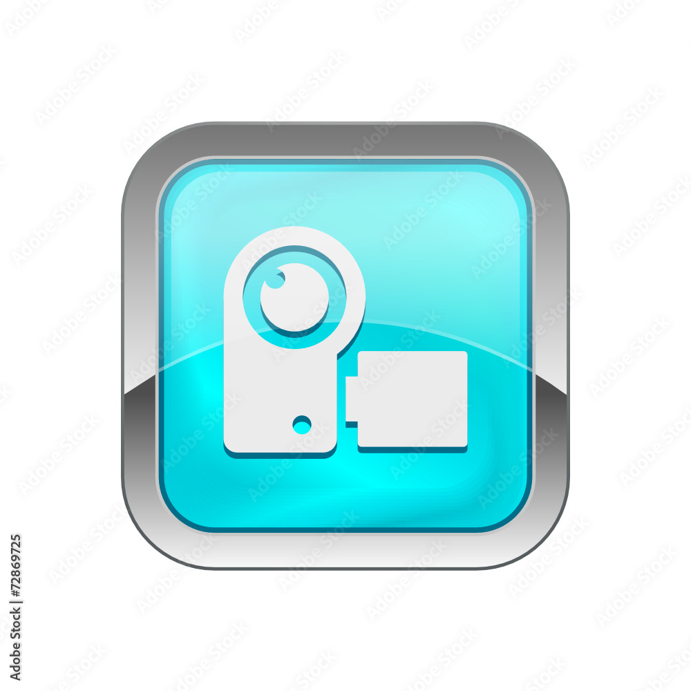 Glossy Vector Icon Glossy Vector Icon